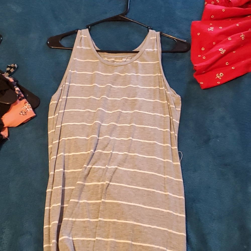 Dip maxi dress